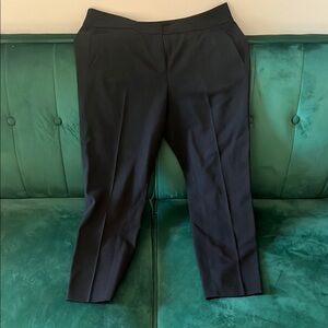 Black Cropped Trousers Anne Taylor Loft